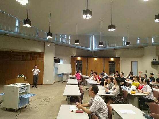 我校师生参加德岛大学任福继教授的学术讲座